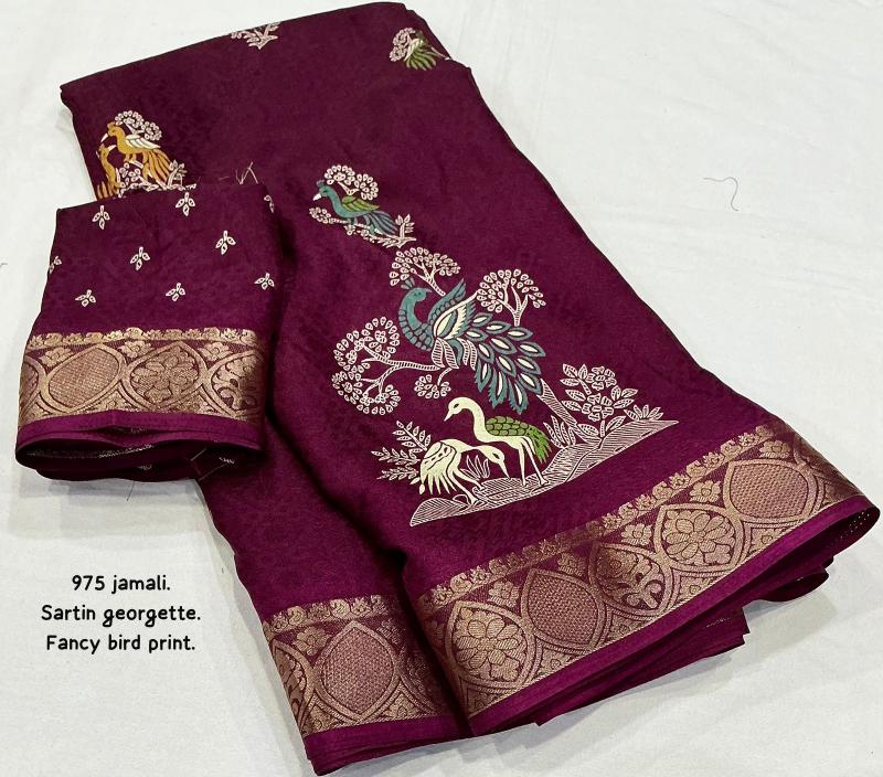Vastrangan georgette saree surat shopping online